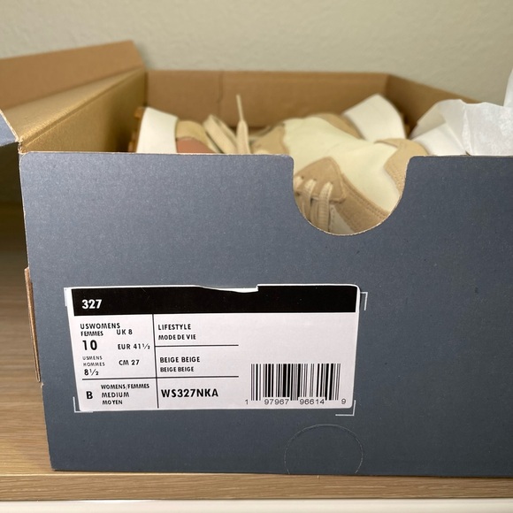 New Balance 327 Women’s Sneakers [NIB] – Beige Rose (WS327NKA) Size 10 - Picture 10 of 11